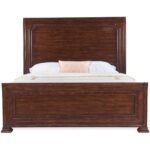 Charleston Cal King Sleigh Bed 6750-90460-85 6750 90466 85 straight silo