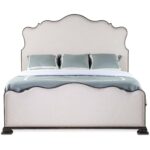 Charleston Cal King Upholstered Bed 6750-90860-97 6750 90866 97 straight silo