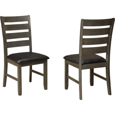 Oakley Side Chair - Set Of 2 - Dark Grey