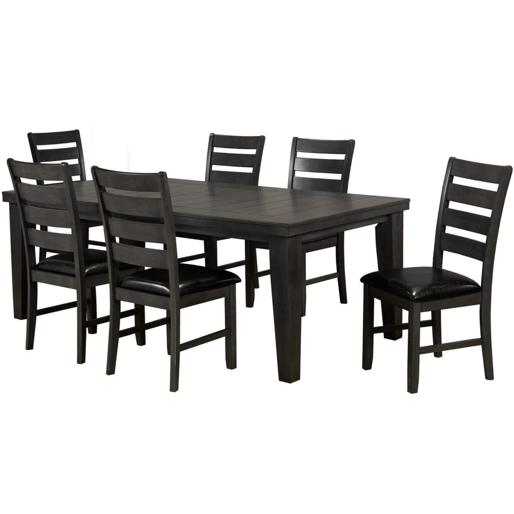 Oakley 7-Piece Dining Set - Grey