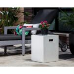 Castor End Table - White 68016 68016 ASTOR END TABLE 10