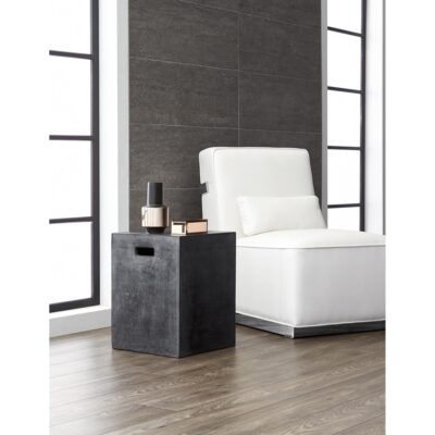 Castor End Table - White 4 Castor End Table - White 68016 68016 CASTOR END TABLE BLACK 5