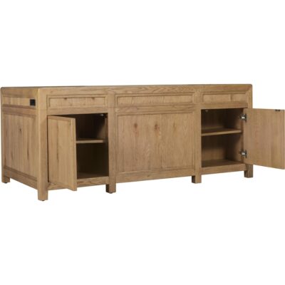 Driftwood Executive Desk 6820-10462-80 6820 10462 80 open back silo