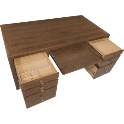 Driftwood Executive Desk 6820-10462-85 6820 10462 85 detail