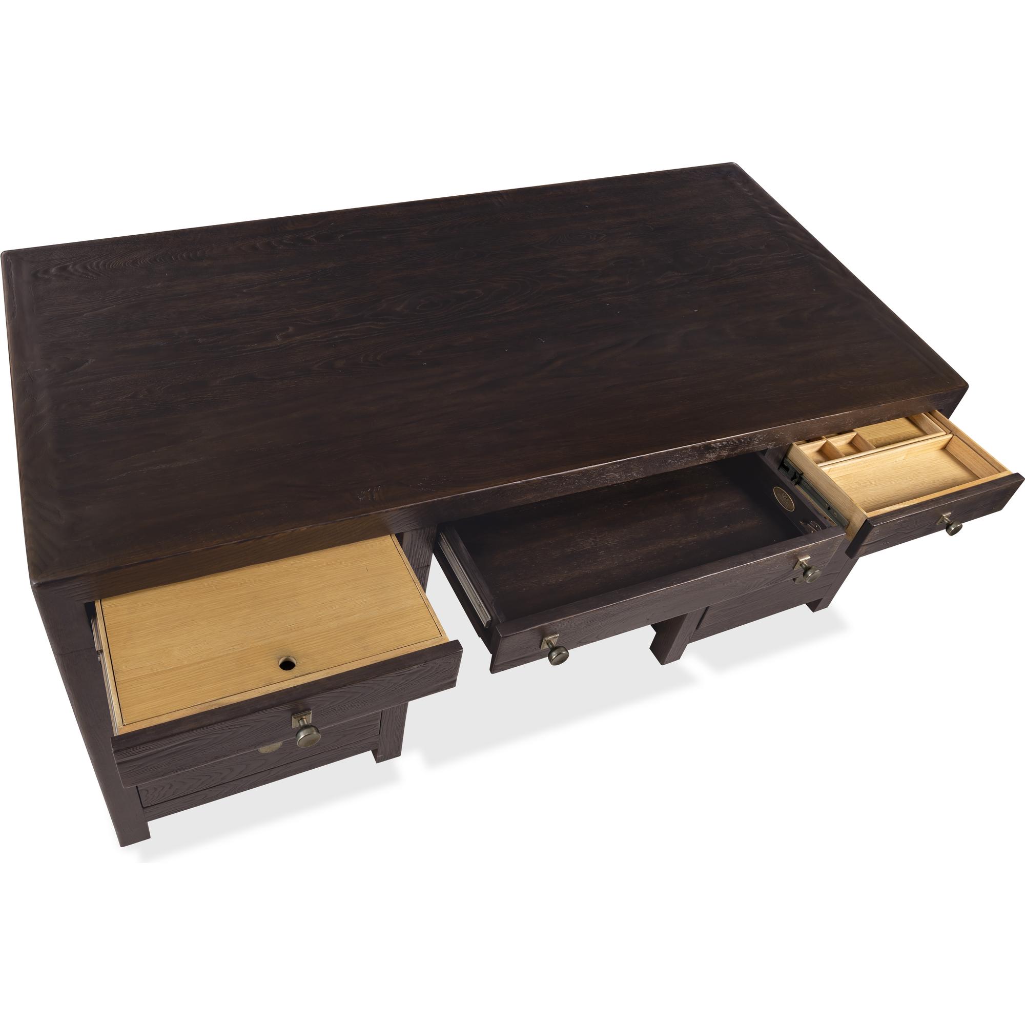 Driftwood Executive Desk 6 Driftwood Executive Desk - Image 6