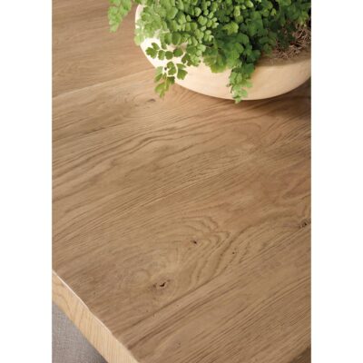 Driftwood Rectangle Dining Table with Two 20-inch Leaves 6820-75200-80 6820 75200 80 detail