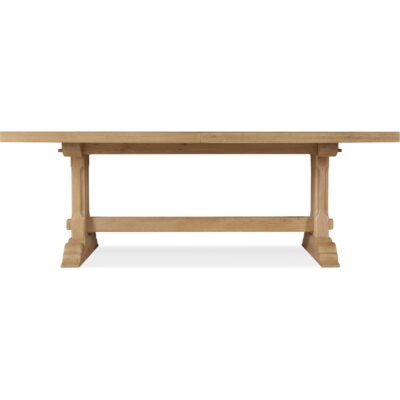 Driftwood Rectangle Dining Table with Two 20-inch Leaves 6820-75200-80 6820 75200 80 straight silo