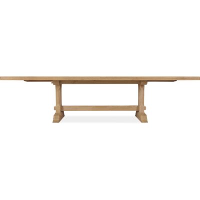 Driftwood Rectangle Dining Table with Two 20-inch Leaves 6820-75200-80 6820 75200 80 straight silo2