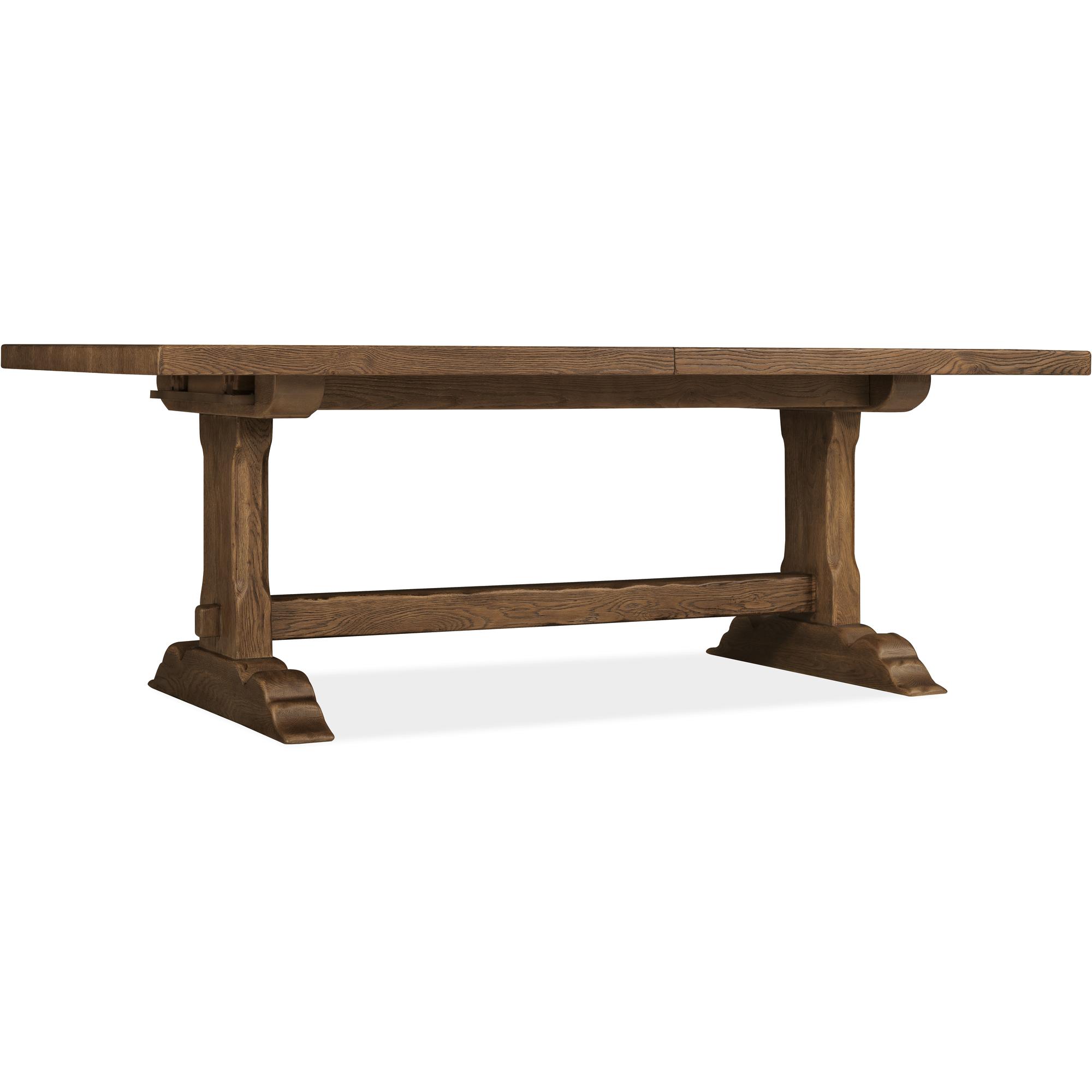 Driftwood Rectangle Dining Table with Two 20-inch Leaves 1 Driftwood Rectangle Dining Table with Two 20-inch Leaves
