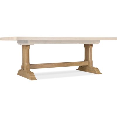 Driftwood Rectangle Dining Table with Two 20-inch Leaves 6820-75200-80 6820 75200b 80 silo
