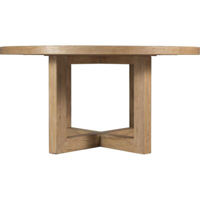 Driftwood 60in Round Dining Table 6820-75223-80 6820 75223 80 straight silo