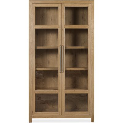 Driftwood Display Cabinet 6820-75906-80 6820 75906 80 straight silo