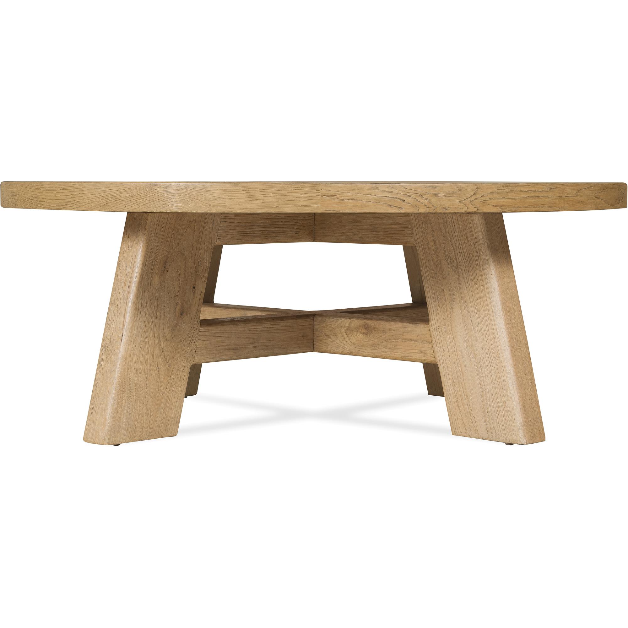 Driftwood Round Cocktail Table 3 Driftwood Round Cocktail Table - Image 3