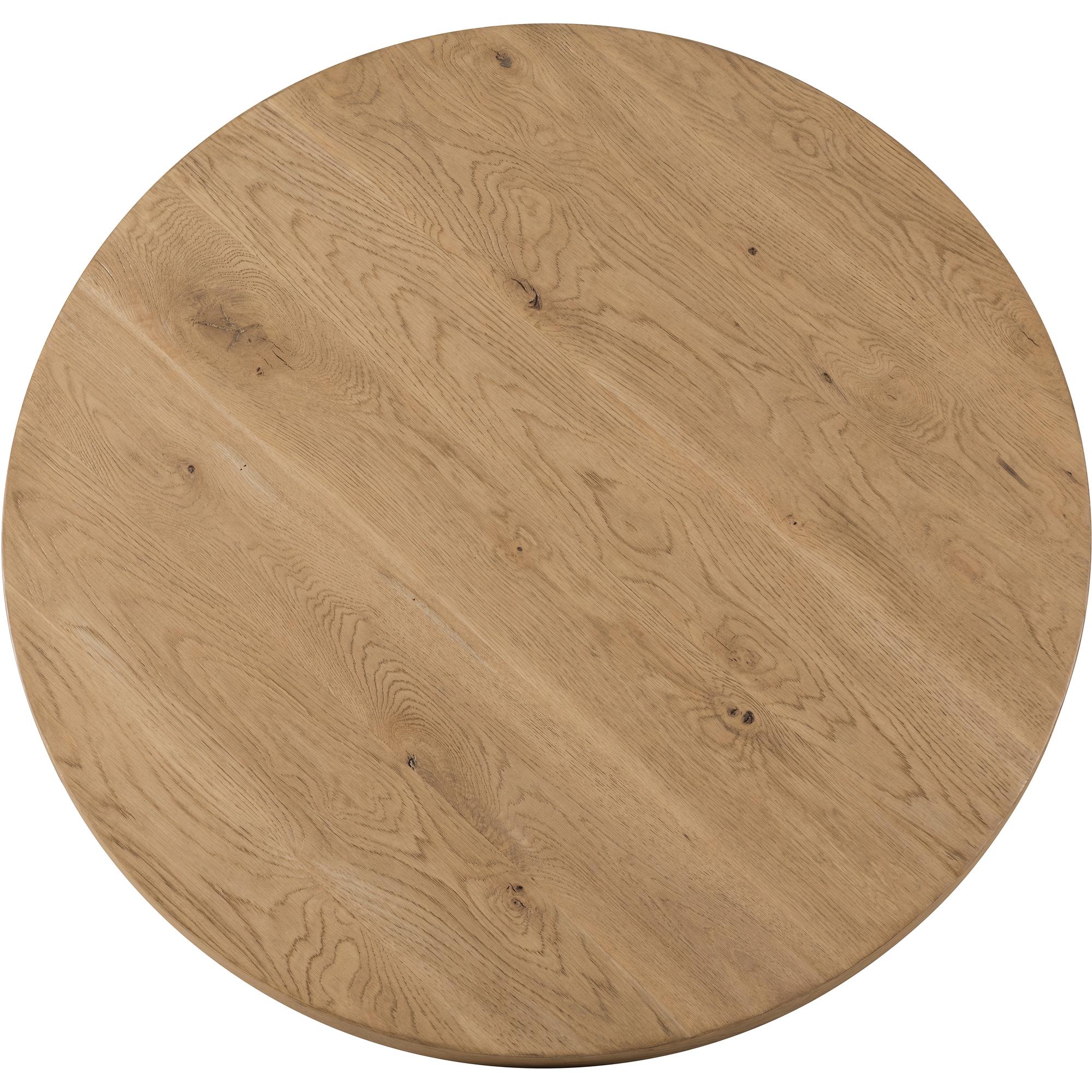 Driftwood Round Cocktail Table 4 Driftwood Round Cocktail Table - Image 4