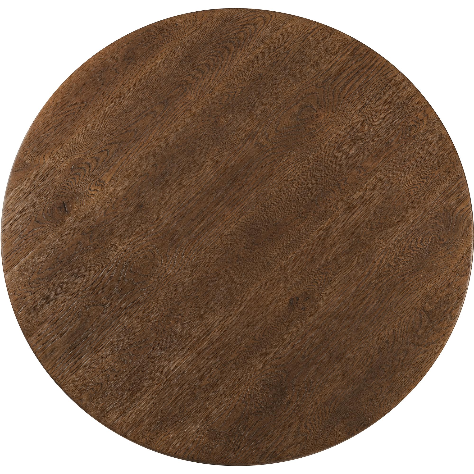 Driftwood Round Cocktail Table 4 Driftwood Round Cocktail Table - Image 4