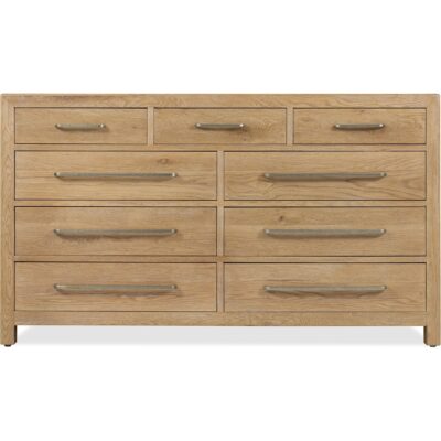 Driftwood Nine-Drawer Dresser 6820-90201-80 6820 90201 80 straight silo