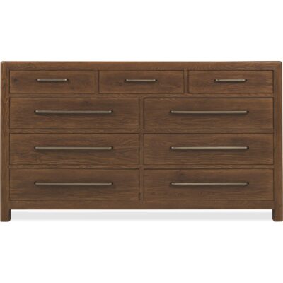 Driftwood Nine-Drawer Dresser 6820-90201-85 6820 90201 85 straight silo