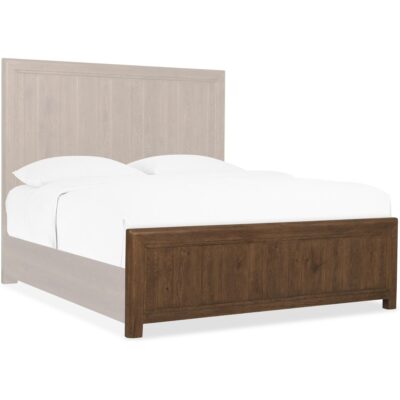 Driftwood King Panel Bed 6820-90266-85 6820 90268 85 silo