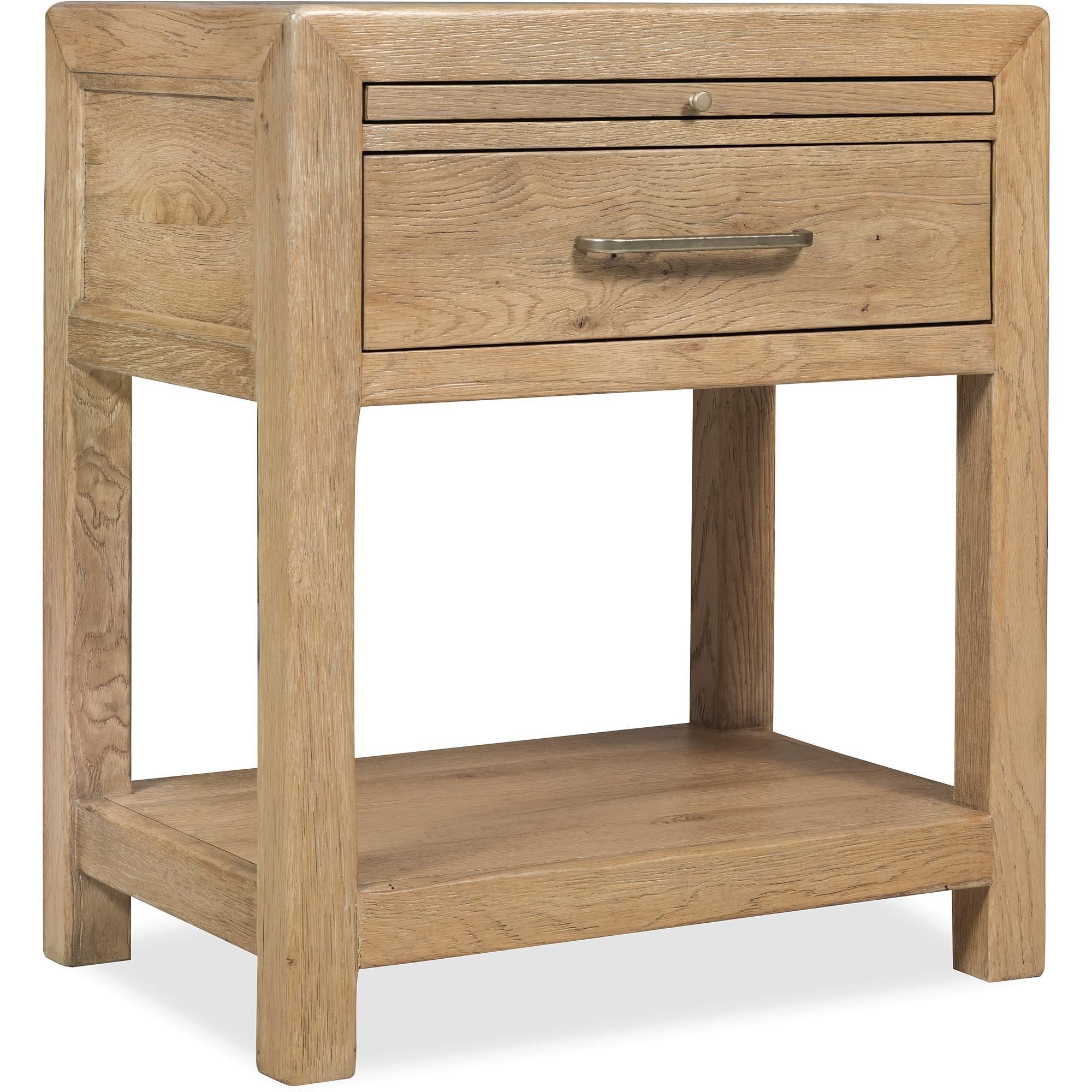 Driftwood One-Drawer Nightstand 1 Driftwood One-Drawer Nightstand