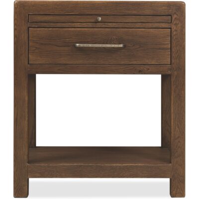 Driftwood One-Drawer Nightstand 6820-90316-85 6820 90316 85 straight silo