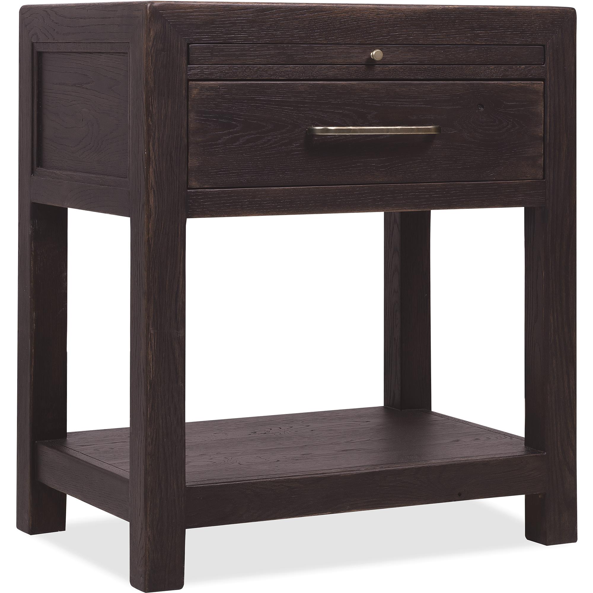 Driftwood One-Drawer Nightstand 1 Driftwood One-Drawer Nightstand