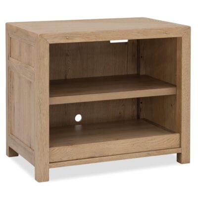 Driftwood Open Shelf Cabinet