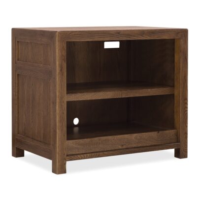 Driftwood Open Shelf Cabinet