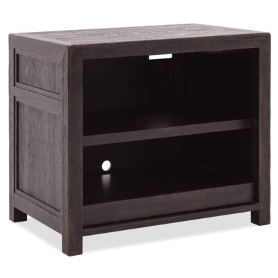 Driftwood Open Shelf Cabinet