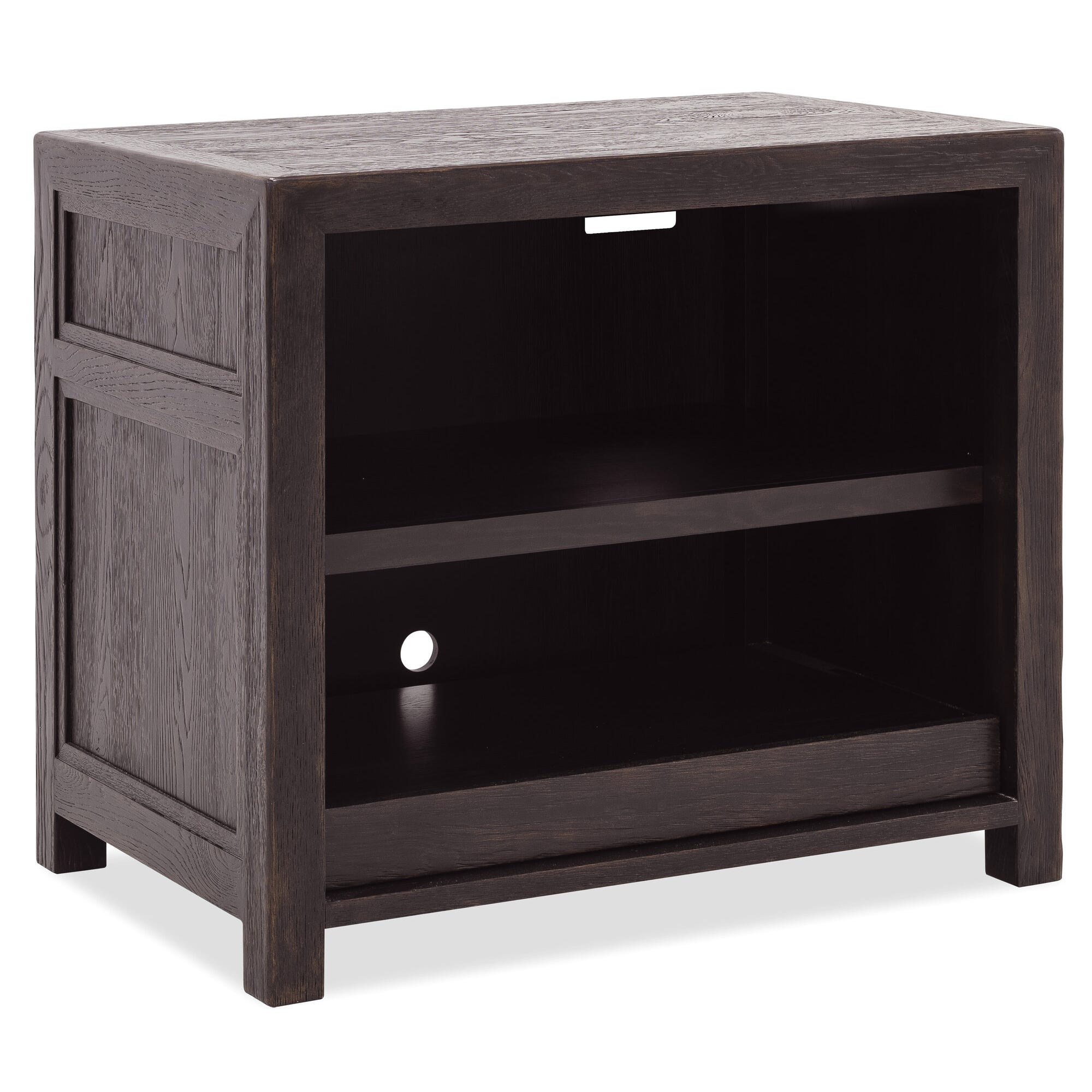 Driftwood Open Shelf Cabinet 1 Driftwood Open Shelf Cabinet