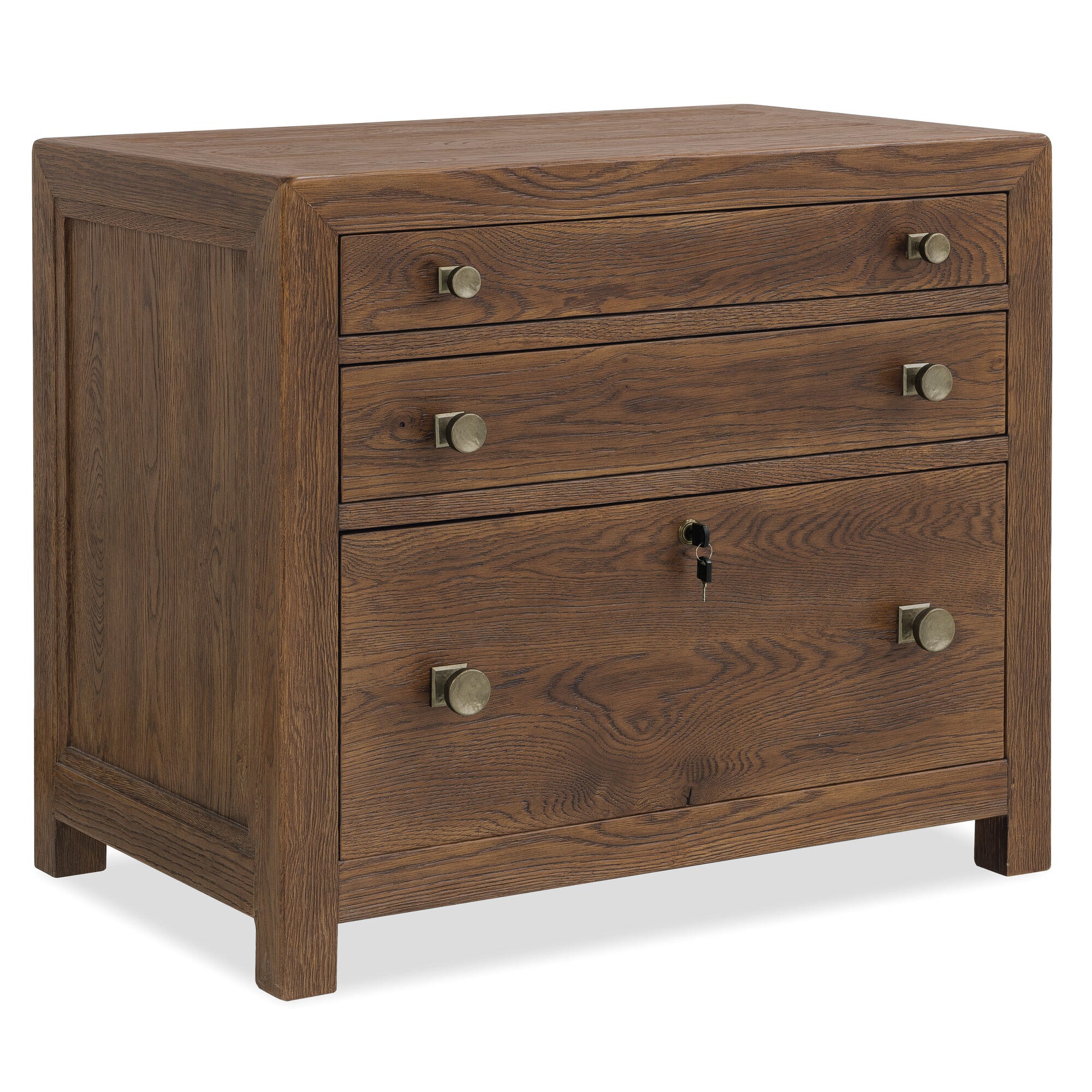 Driftwood Three Drawer Chest 1 Driftwood Three Drawer Chest
