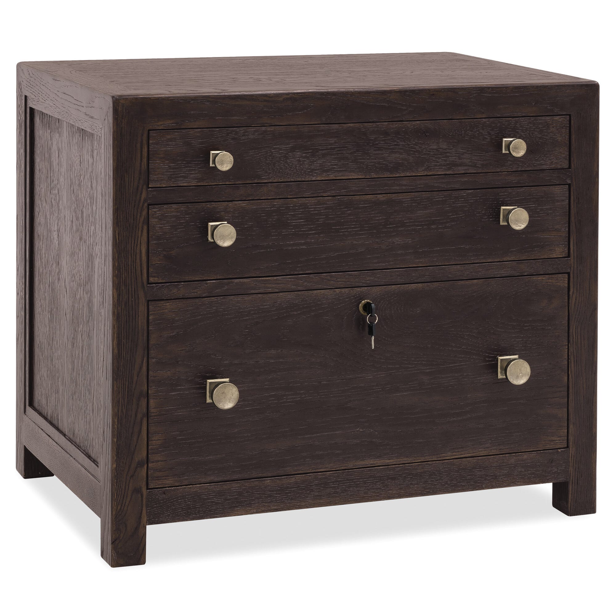 Driftwood Three Drawer Chest 1 Driftwood Three Drawer Chest