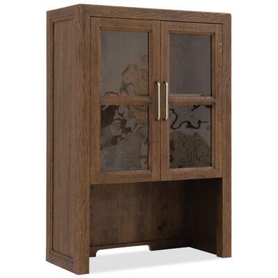 Driftwood Bookcase Hutch