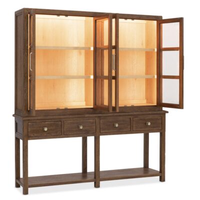 Driftwood Display Sideboard 7 Driftwood Display Sideboard 6820-75900-85 6820 75900 85 open silo2