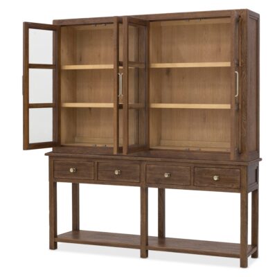 Driftwood Display Sideboard 8 Driftwood Display Sideboard 6820-75900-85 6820 75900 85 open silo3