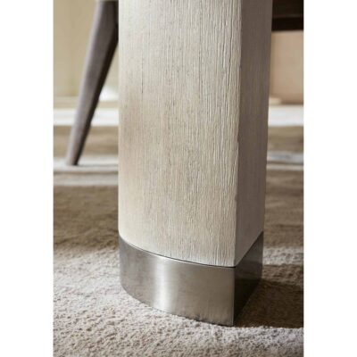 Modern Mood Leg Dining Table w/1-24in leaf 14 Modern Mood Leg Dining Table w/1-24in leaf 6850-75200-80 6850 75200 80 detail