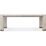 Modern Mood Leg Dining Table w/1-24in leaf 6850-75200-80 6850 75200 80 straight silo