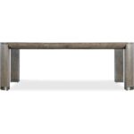 Modern Mood Leg Dining Table w/1-24in leaf 6850-75200-89 6850 75200 89 straight silo