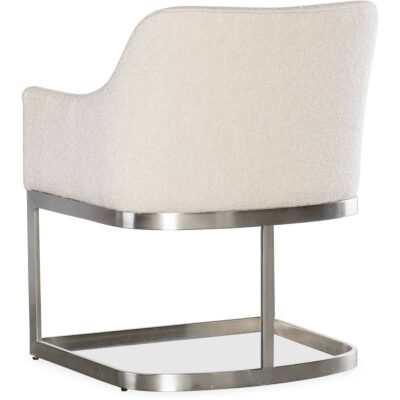 Modern Mood Upholstered Arm Chair w/Metal Base GCSR5181 6850 75300 95 back silo