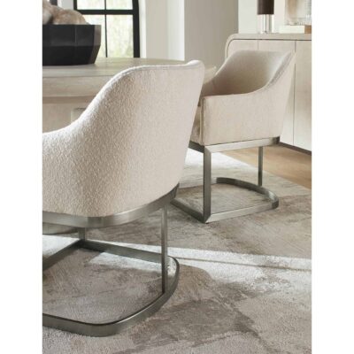 Modern Mood Upholstered Arm Chair w/Metal Base GCSR5181 6850 75300 95 detail