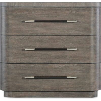 Modern Mood Three Drawer Nightstand 6850-90016-89 6850 90016 89 straight silo