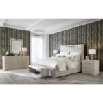 Modern Mood Queen Panel Bed 6850-90250-80 6850 90266 002 009 016 80 room