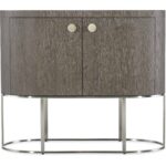 Modern Mood Oval Nightstand 6850-90317-89 6850 90317 89 straight silo