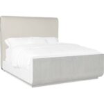 Modern Mood Cal King Upholstered Panel Bed 6850-90960-89 6850 90967 89 silo