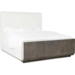 Modern Mood Cal King Upholstered Panel Bed 6850-90960-89 6850 90968 89 silo