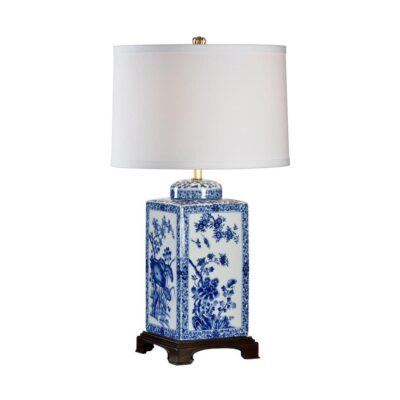 Lotus Lamp - Blue (Lg)