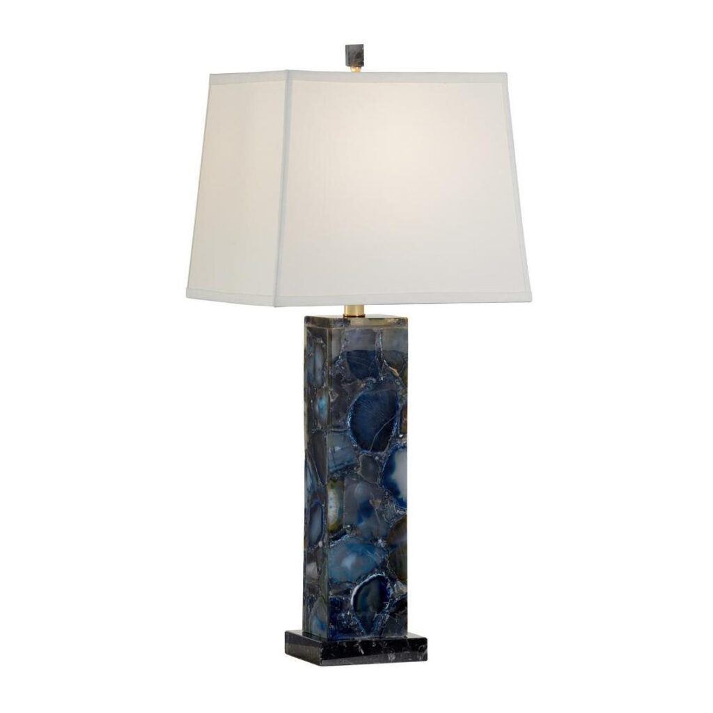 Agate Lamp - Blue