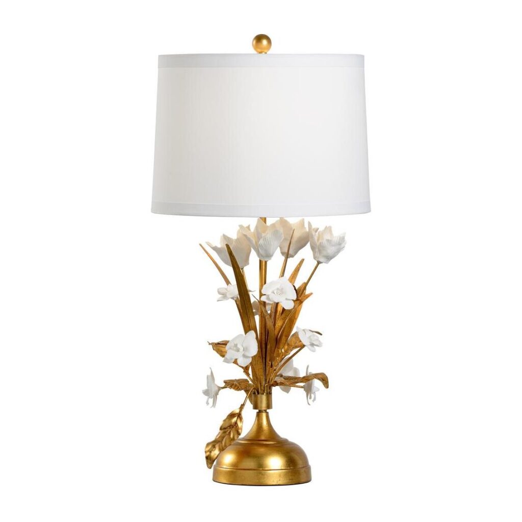 French Flower Lamp