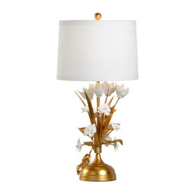 French Flower Lamp