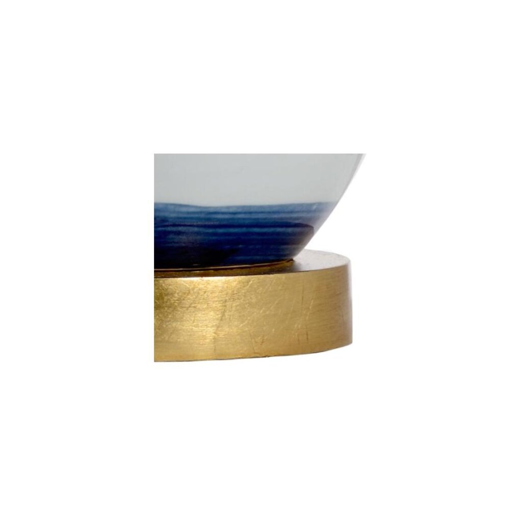 Blue And White Swirl Lamp - Image 2