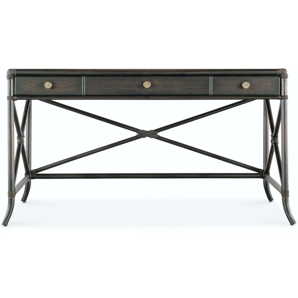 Retreat Pole Rattan Writing Desk - Image 5